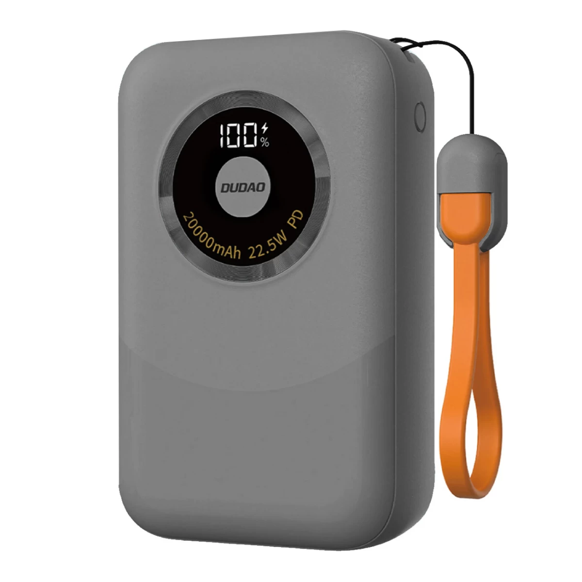 Powerbank K21 Mini 10000mah 22,5w Usb-a / Usb-c - Pilkas