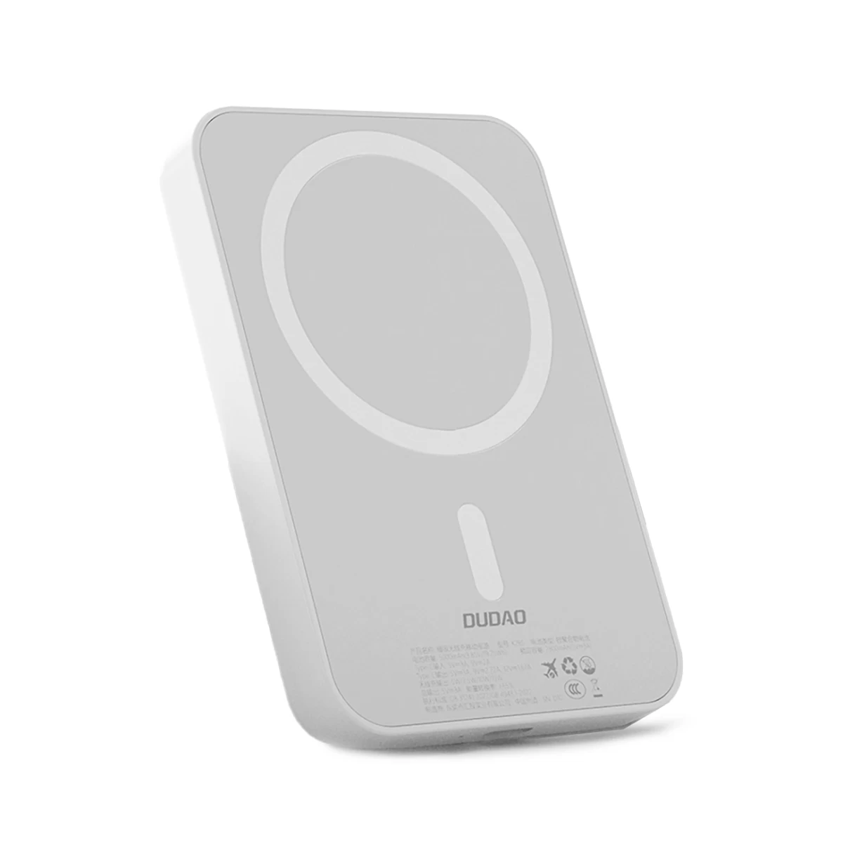 Powerbank K26s 5000mah 20w Usb-a / Usb-c / Magsafe - Baltas