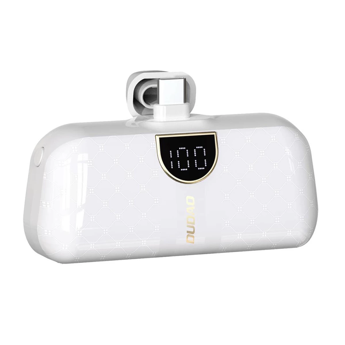 Powerbank Mini 5000mah Mini 2x Usb-c - Baltas
