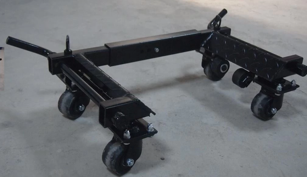 Pozicionavimo vežimėlis | 2x800 kg | 14-23/ 300 mm padangoms | 1600 kg / 2 vnt. (PJ800)