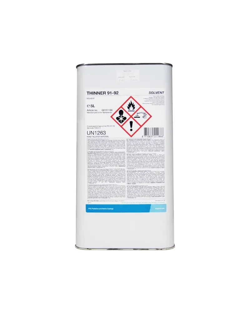 PPG THINNER 91-92 skiediklis - 5 L