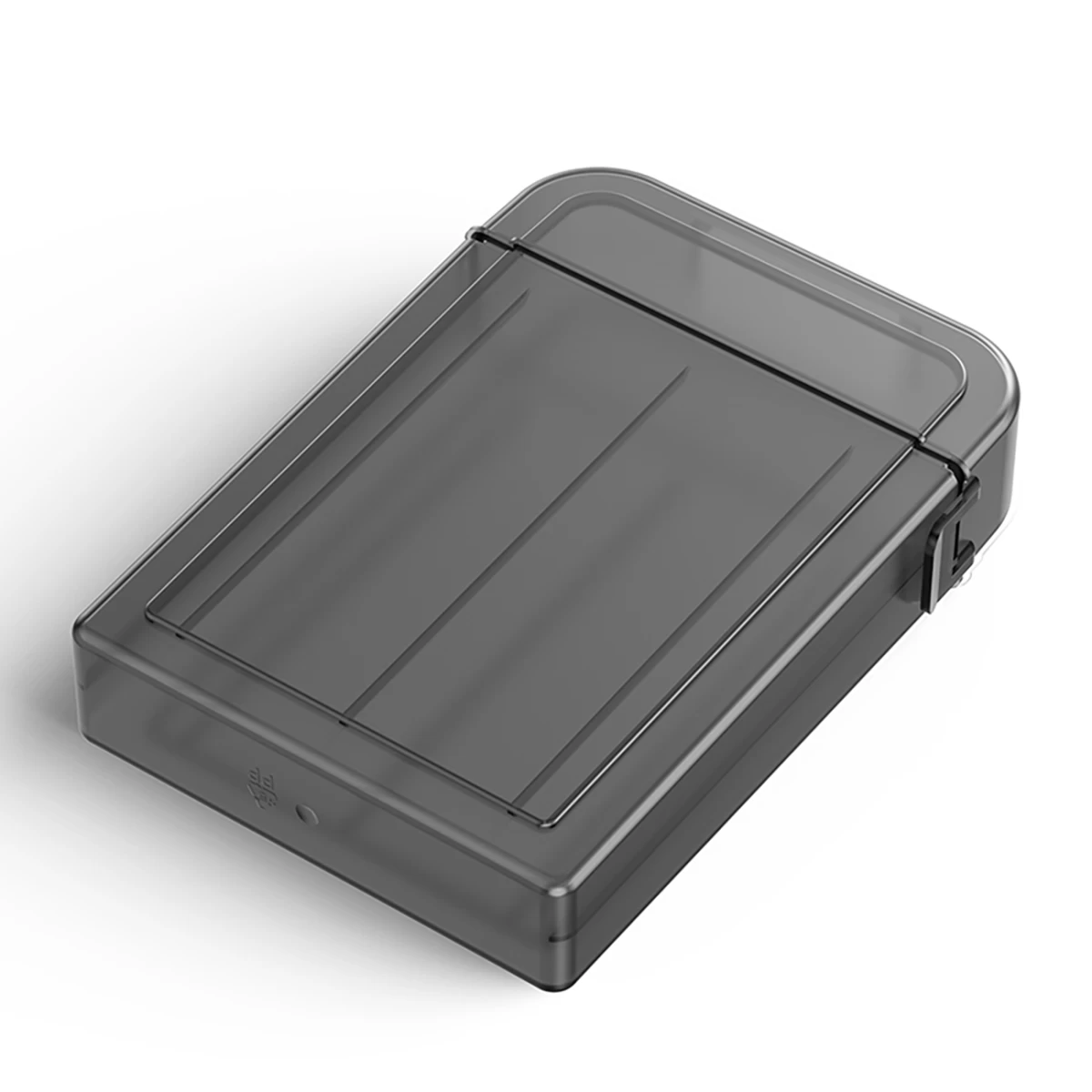 Pph-25 Apsauginis 2,5&#039;&#039; Disko Dėklas - Permatomas, Pilkas
