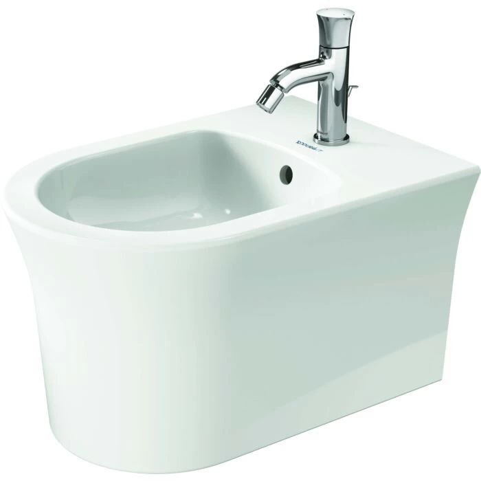 Prabangi pakabinama bidė Duravit White Tulip by Starck, balta 2293150000