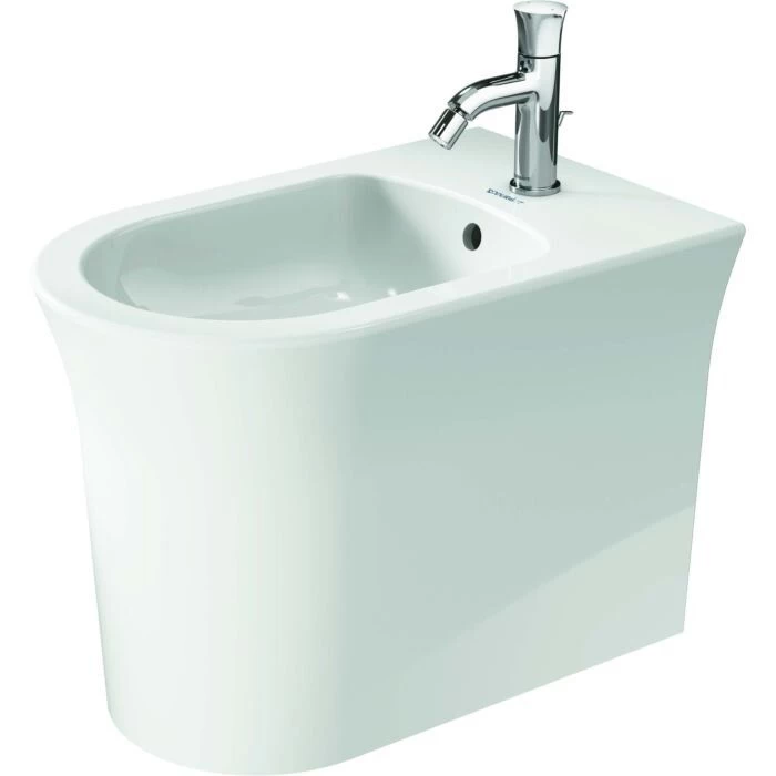 Prabangi pastatoma bidė Duravit White Tulip by Starck, balta 2293100000