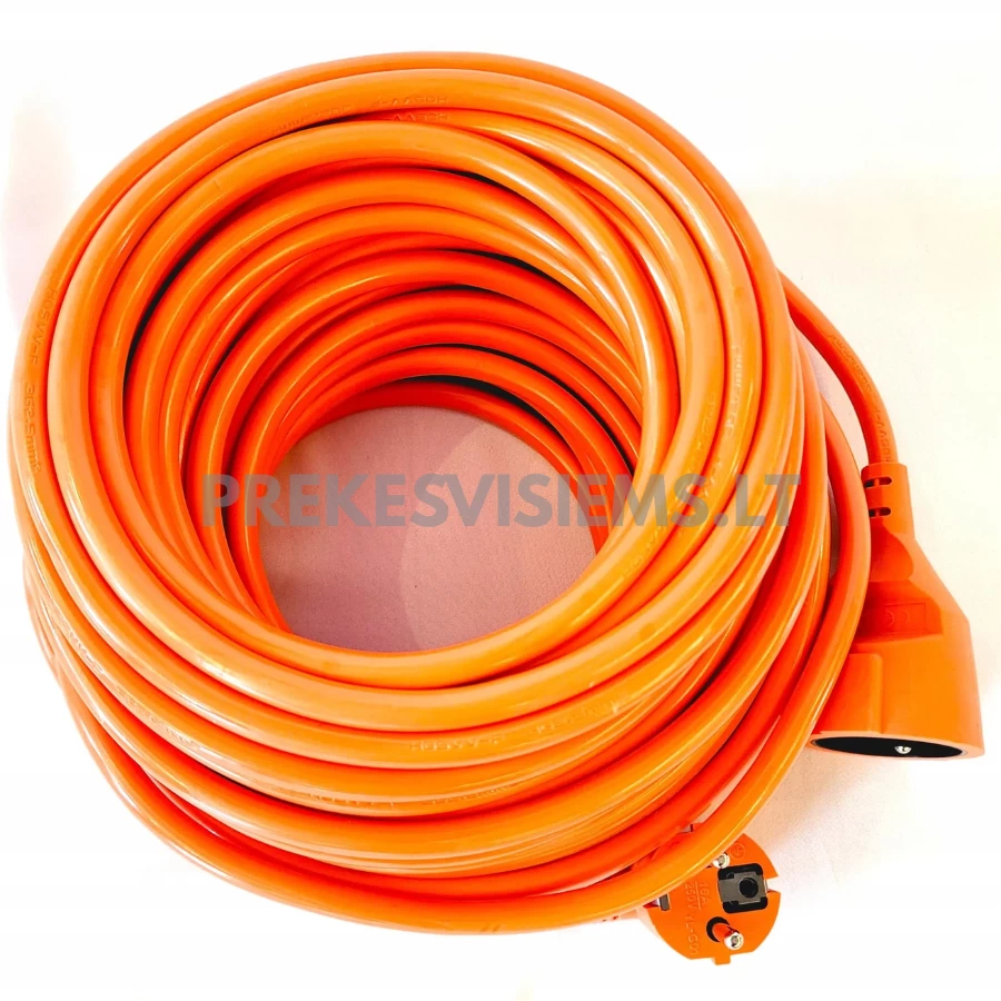 Prailginimo laidas 30m oranžinis, CD1707