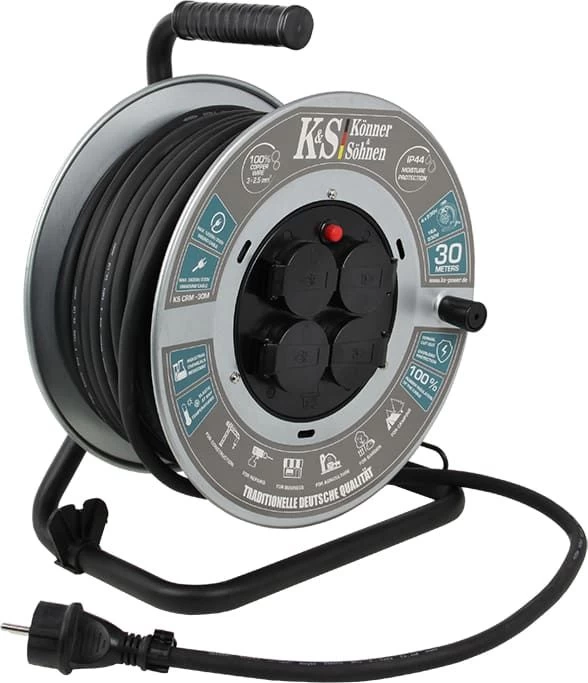Prailginimo laidas su rite 30m, KS-CRM-30M KONNER &amp; SOHNEN