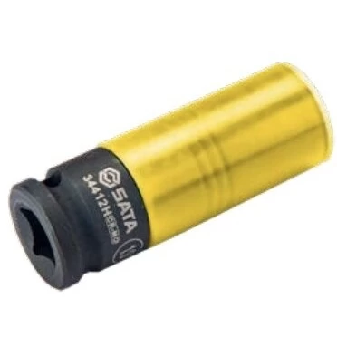 Prailginta smūginė galvutė 1/2'' 19mm plonasienė su apsauga Prailginta smūginė galvutė 1/2'' 19mm plonasienė su apsauga