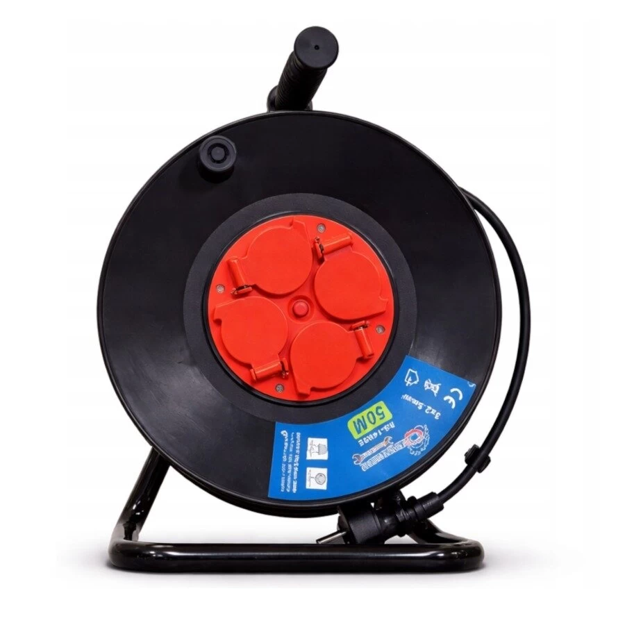 Prailgintojas su rite 50m. 4 lizdai Rangerz, RS-1405E