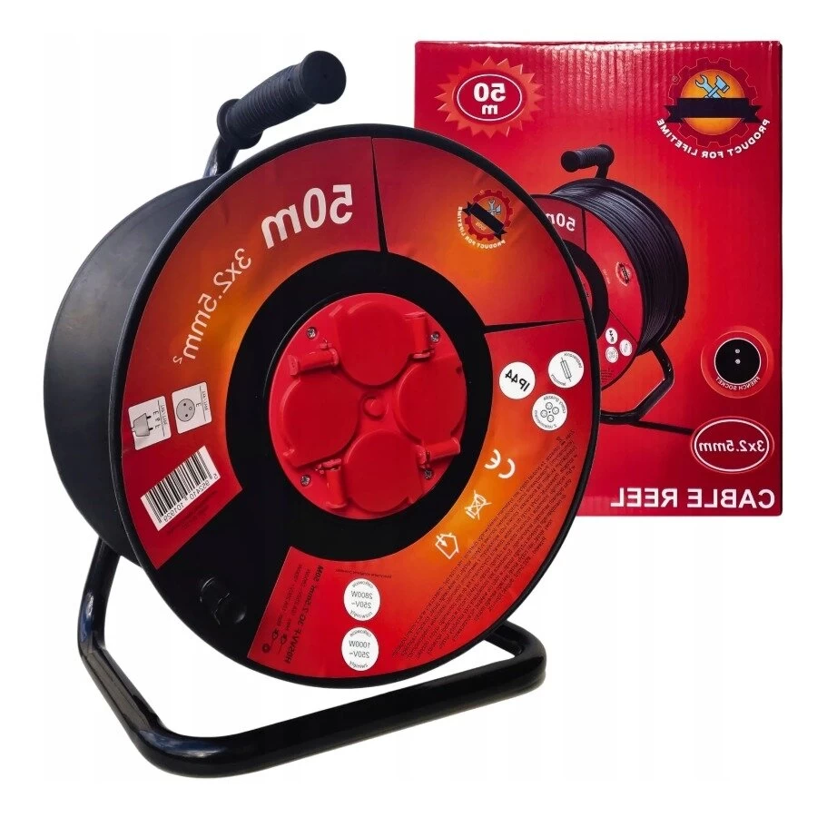 Prailgintuvas su rite 50m 4 lizdų Star Roxer, SR162