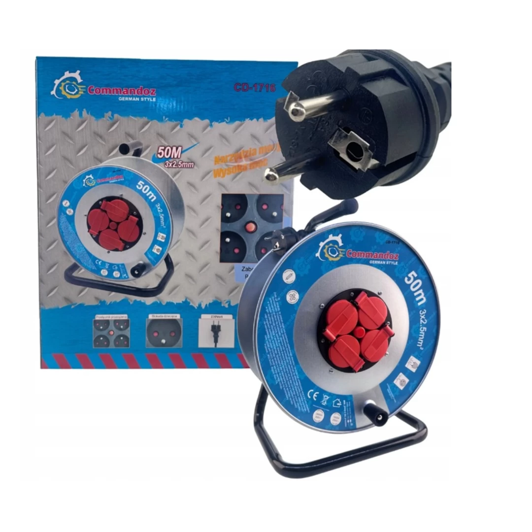 Prailgintuvas su rite 50m Commandoz, CD-1716