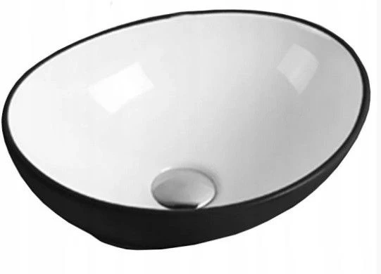 Praustuvas ADK Meble EC, juodas, EC black