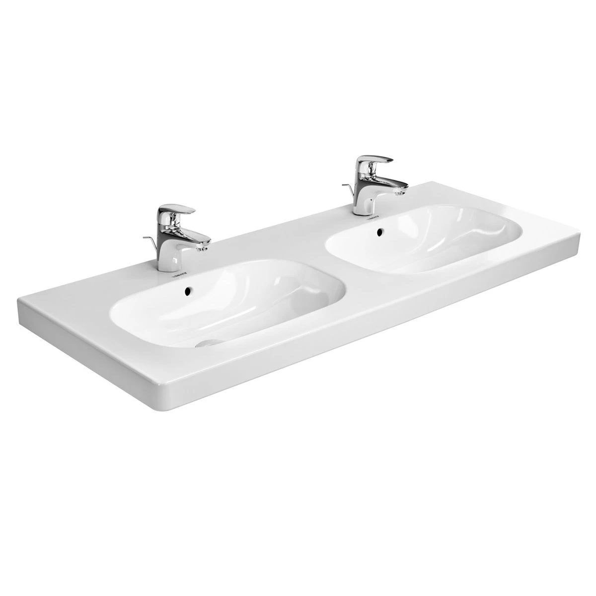 Praustuvas Duravit D-CODE 120x49 cm, baltas 03481200002