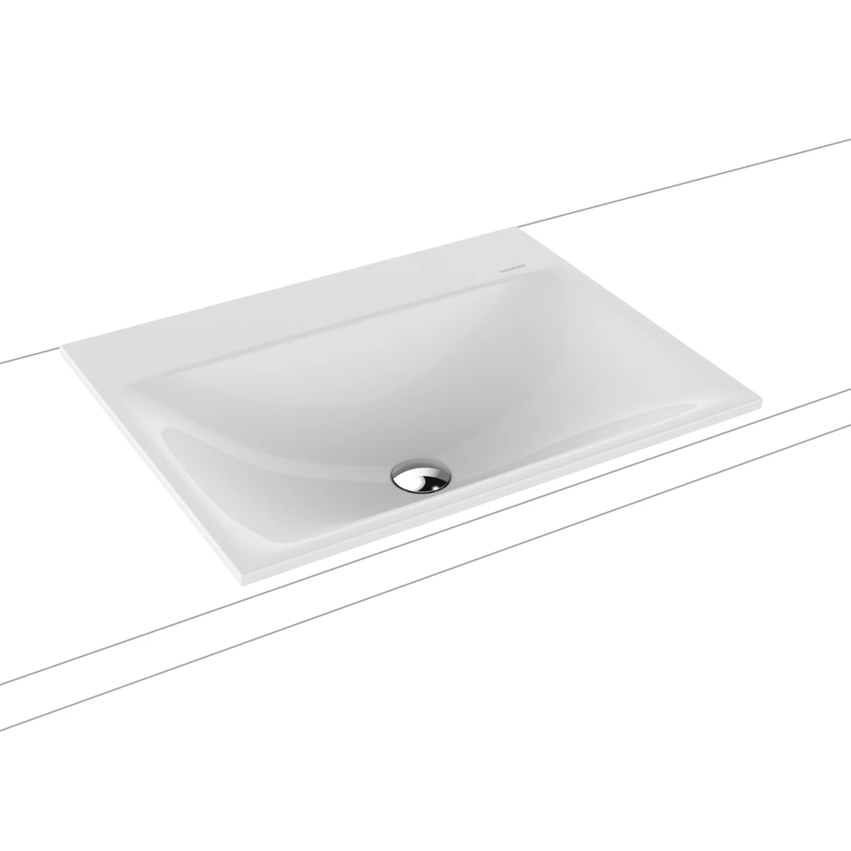 Praustuvas Kaldewei Silenio 60 cm su Easy Clean danga