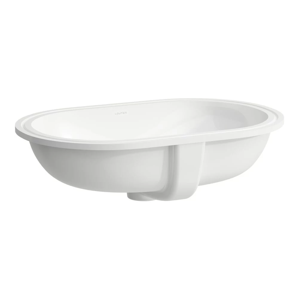 Praustuvas LAUFEN SAVOY 51 cm, montuojamas po stalviršiu, baltas, H8189450001091