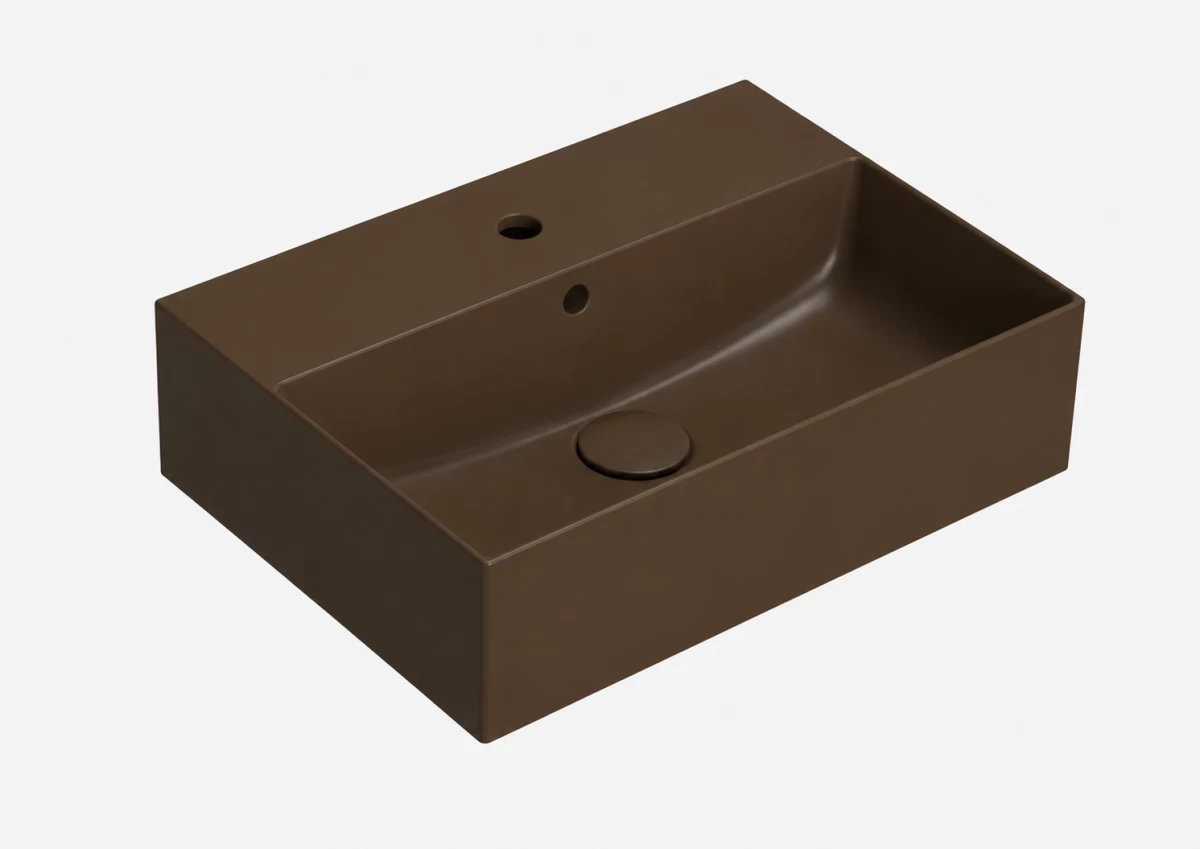 Praustuvas Le Lastre 51x37 h 14 cm su skyle maišytuvui, Castone splava, IN051CS