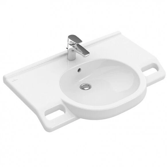 Praustuvas neįgaliesiems Villeroy &amp; Boch O. Novo Vita 80x55 cm, 41208001