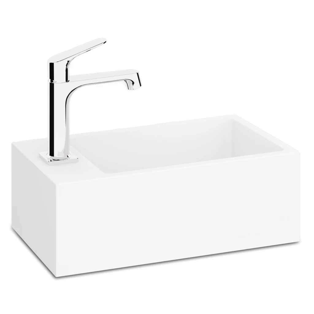 Praustuvas PAA MI D SilkSTONE 40x21 cm baltas IMIS/D/00