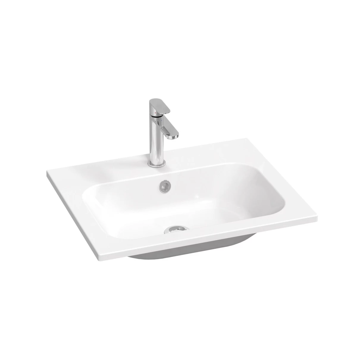Praustuvas RAVAK Chrome Slim 60, 60x49cm