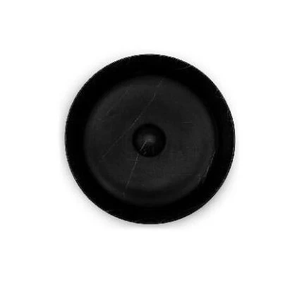 Praustuvas RIHO Marmic Round 34,6x11,4 juodas matinis W031002M01