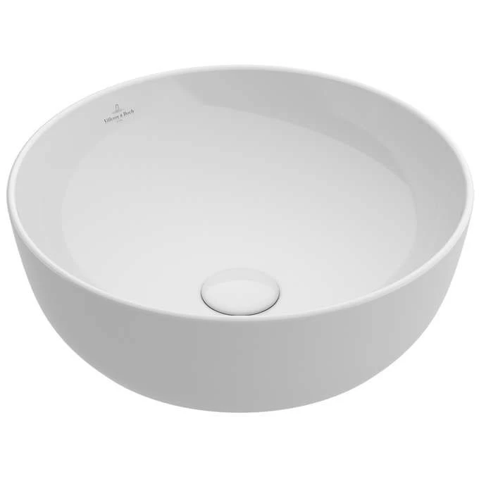 Praustuvas Villeroy &amp; Boch ARTIS 43 cm baltas su CP 417943R1