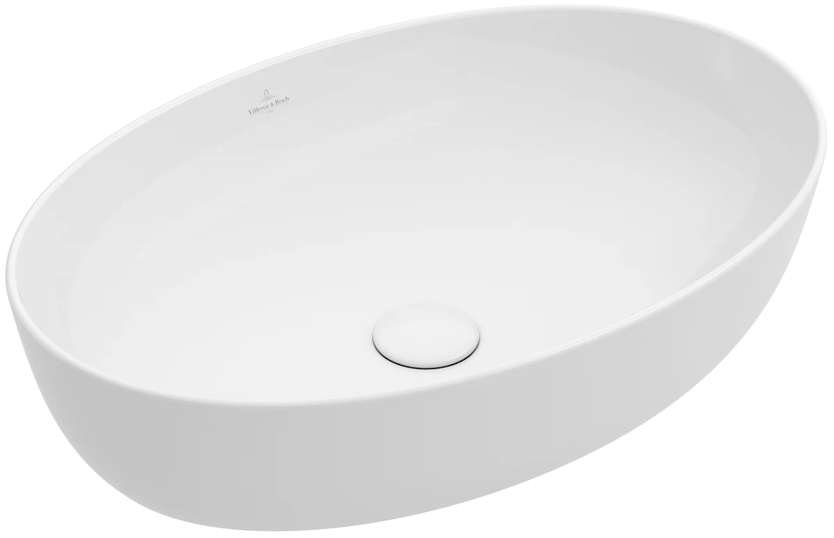 Praustuvas Villeroy &amp; Boch ARTIS 61x41 cm, baltas su CP 419861R1