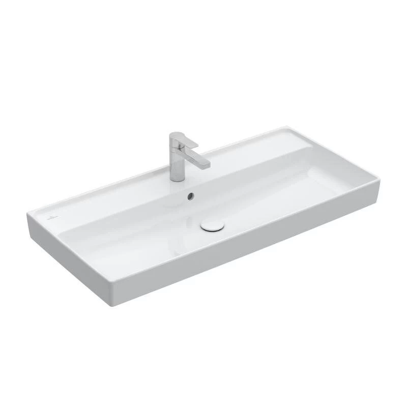 Praustuvas Villeroy &amp; Boch COLLARO 120x47 cm, baltas su CP, 4A33C5R1
