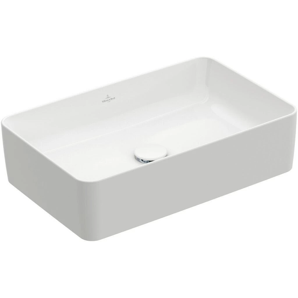 Praustuvas Villeroy &amp; Boch COLLARO 56x36 cm, baltas su CP 4A2056R1