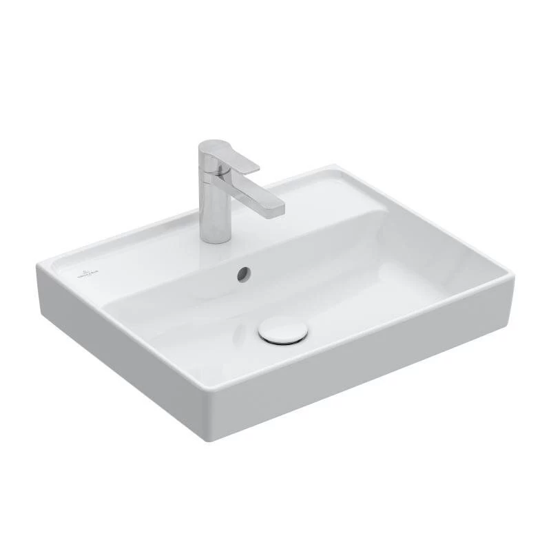 Praustuvas Villeroy &amp; Boch COLLARO 60x47 cm su CP, baltas 4A3360R1