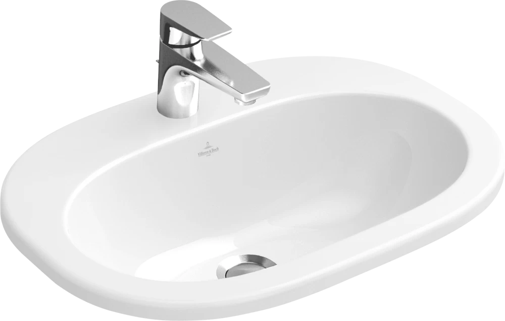 Praustuvas Villeroy &amp; Boch O.novo 56x40,5 cm, baltas 41615601