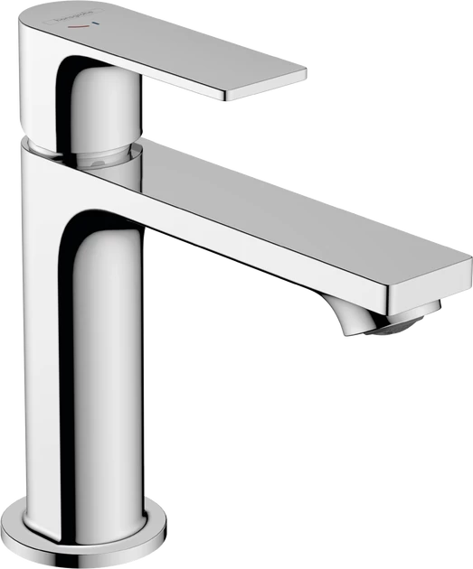 Praustuvo maišytuvas HANSGROHE Rebris E 110 CoolStart su metaliniu dugno vožtuvu, chromas, 72551000