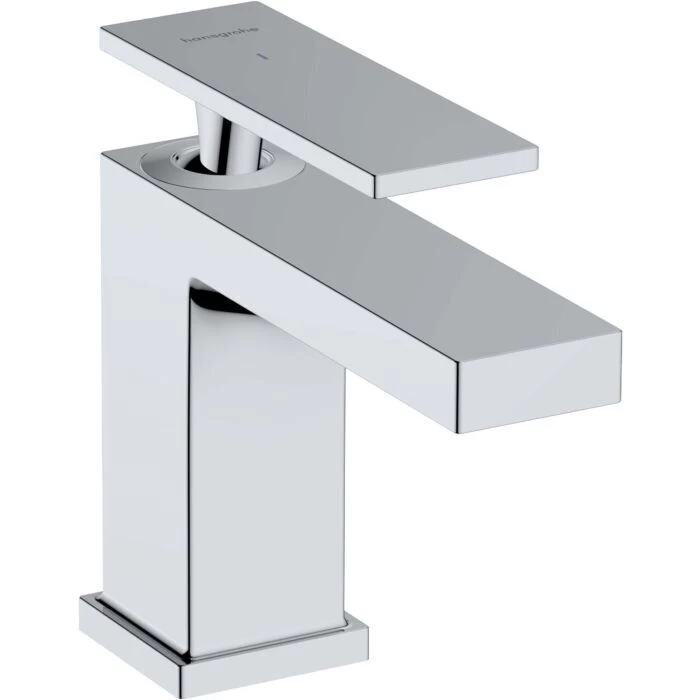 Praustuvo maišytuvas Hansgrohe Tecturis E 80 be dugno vožtuvo, chromas, 73013000