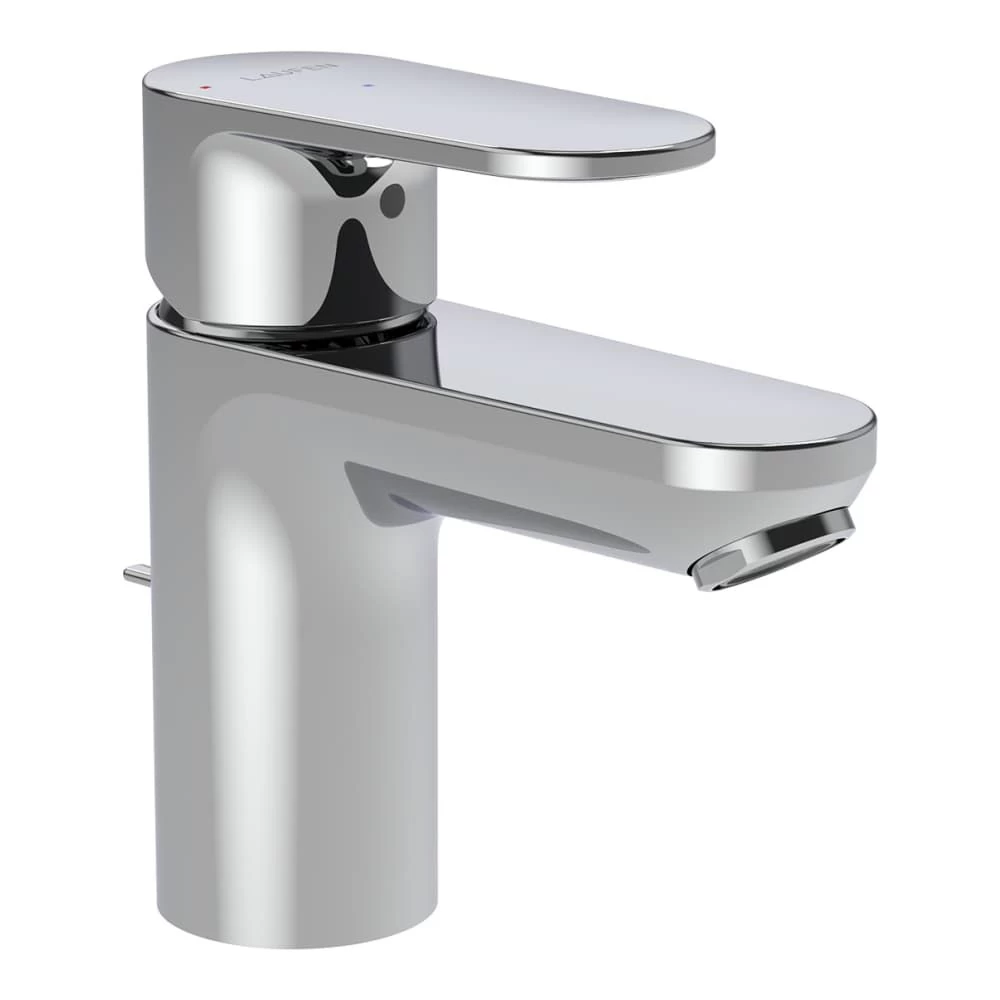 Praustuvo maišytuvas LAUFEN PRO X su dugno vožtuvu, snapas 100 mm, chromas, HF506901100000