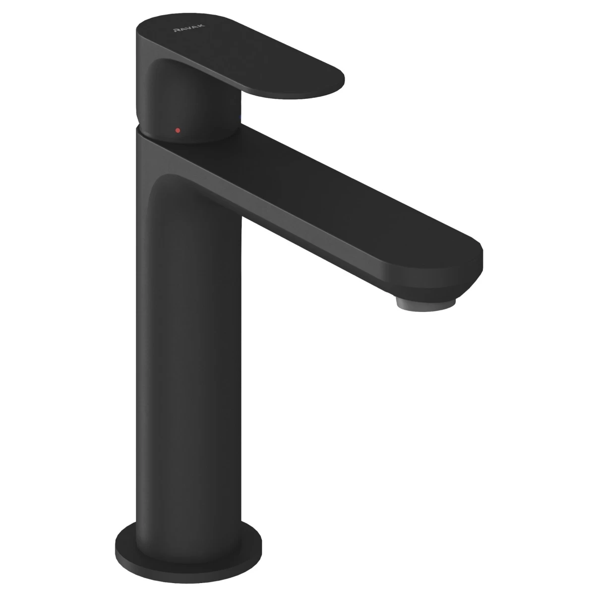 Praustuvo maišytuvas RAVAK Eleganta EL 012.20BLM, 170mm juoda matinė sp.
