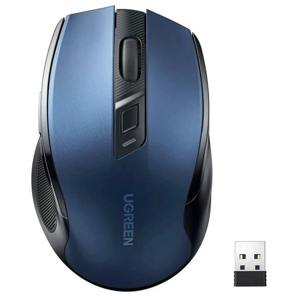 Precizinė Belaidė Usb 2,4 Ghz bluetooth 5.0 Optinė Pelė 4000 Dpi Mėlyna