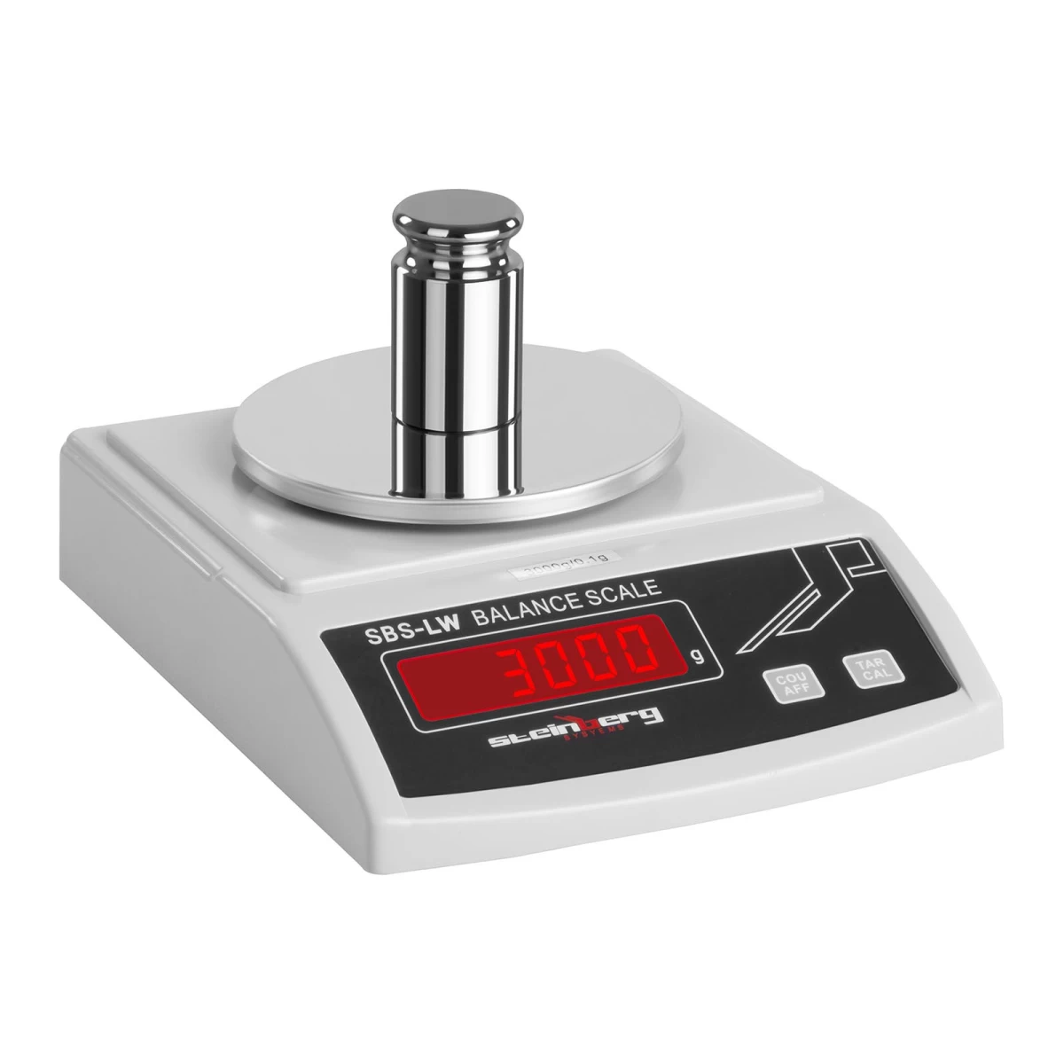Precizinės Laboratorinės Svarstyklės Su Led Ekranu 3000g / 0,1g Precizinės Laboratorinės Svarstyklės Su Led Ekranu 3000g / 0,1g