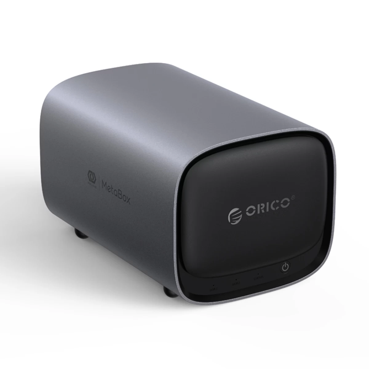 Prie Tinklo Prijungtos Saugyklos Masyvas N5100 8gb Ddr4 M.2 Nvme Sata Iki 76 Tb - Pilkas