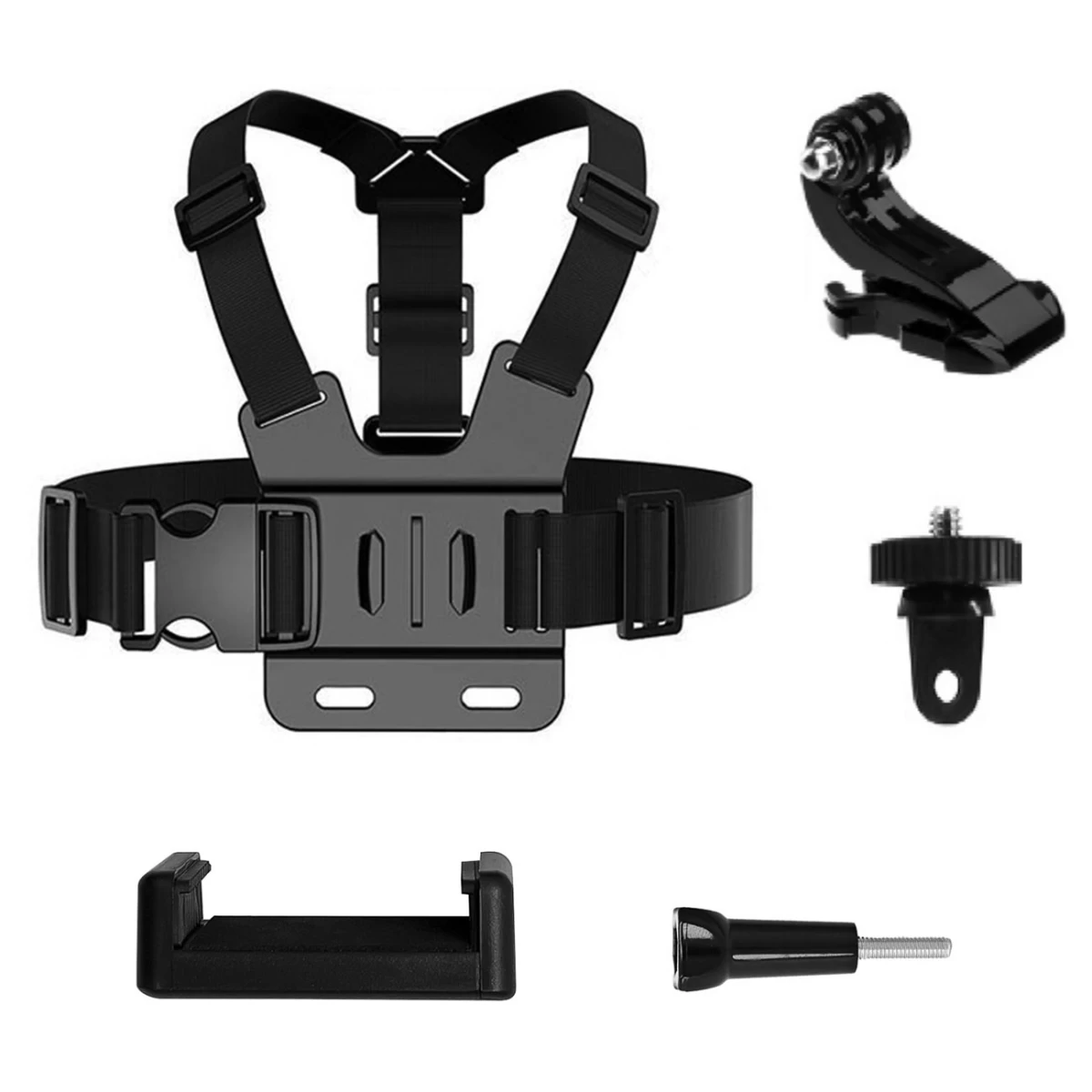 Priedų Rinkinys Gopro Sporto Kamerai Dji Insta360 Sjcam Eken Krūtinės Diržas