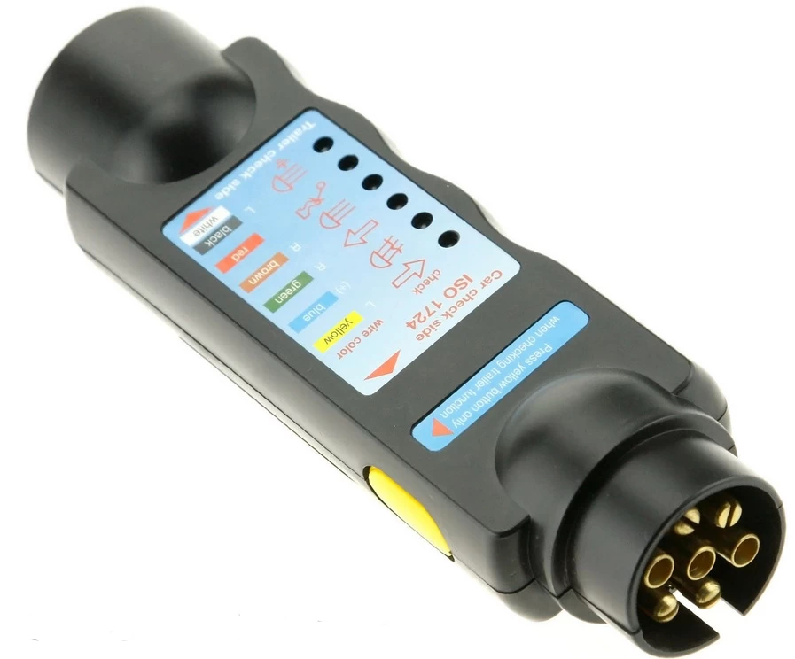 Priekabos rozetės testeris 12V (2187V)