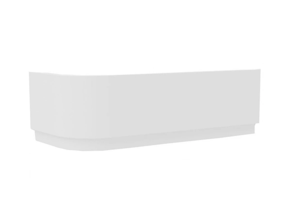 Priekinė apdailos plokštė A Chrome 170x105 D, sniego baltumo