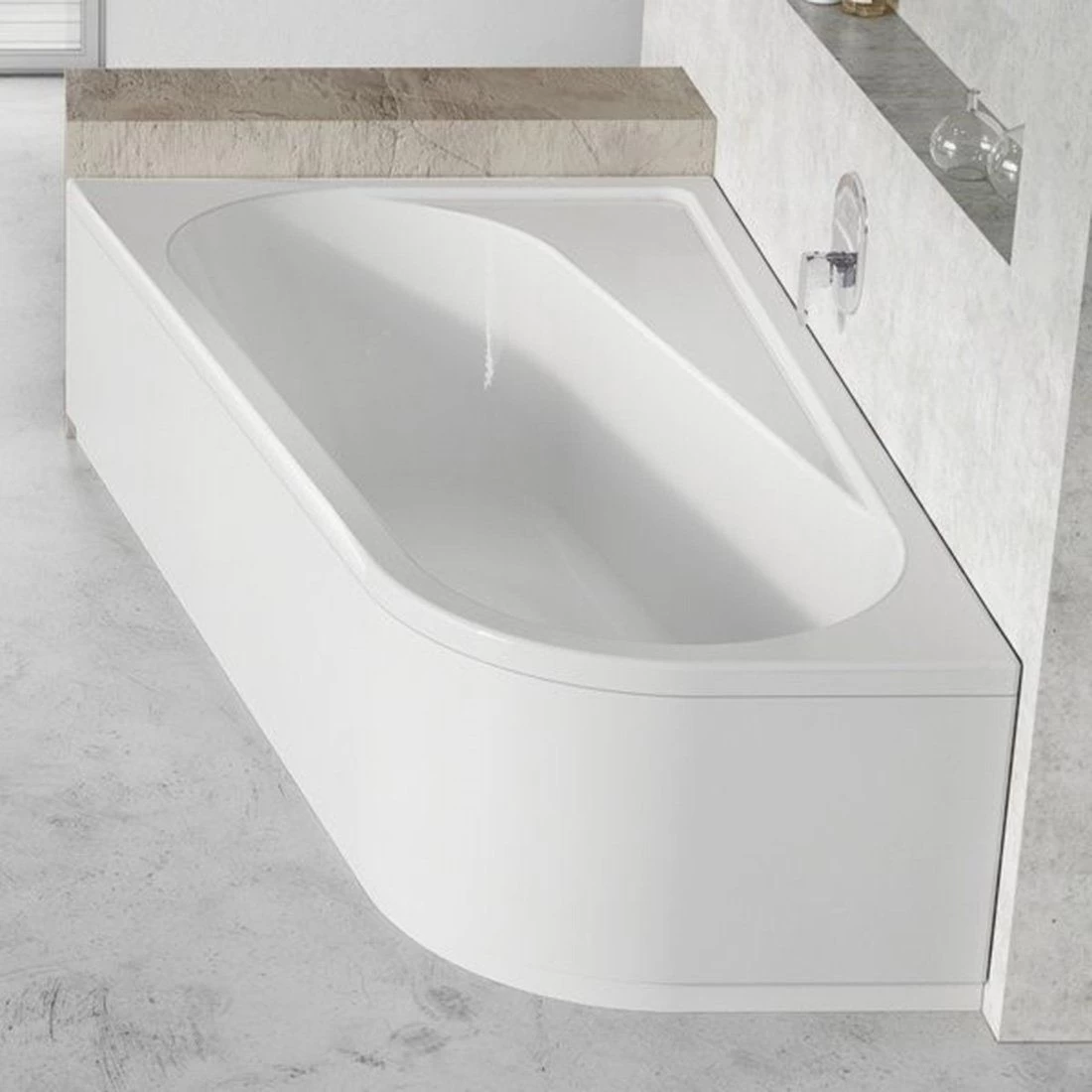 Priekinė apdailos plokštė CHROME 170x105 L sniego balt. CZA3100A00 Priekinė apdailos plokštė CHROME 170x105 L sniego balt. CZA3100A00