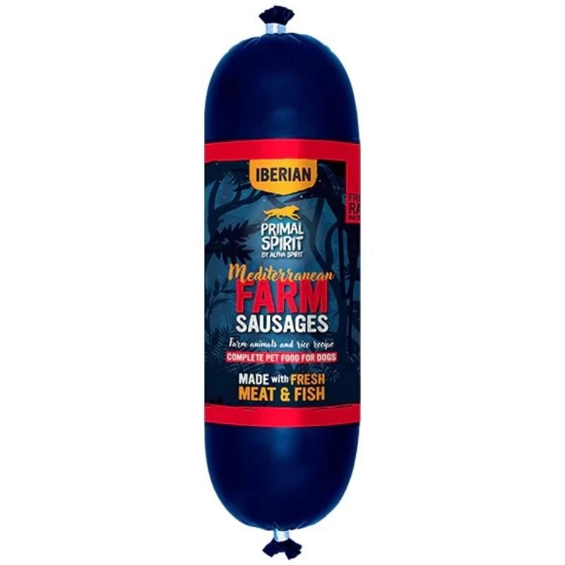 PRIMAL Iberian Mediterranean Farm dešra šunims 1kg (10), PRIMD110580014