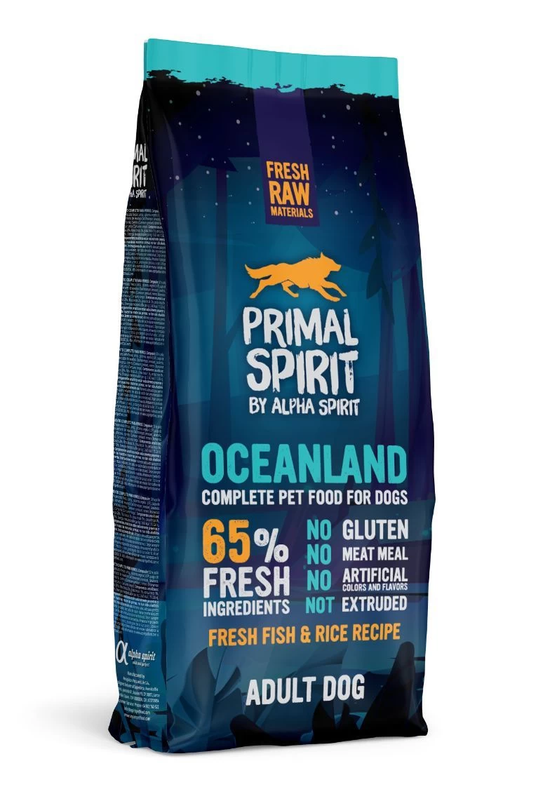 PRIMAL Oceanland Adult Dog drėgnas pašaras šunims 12kg, PRIM0412