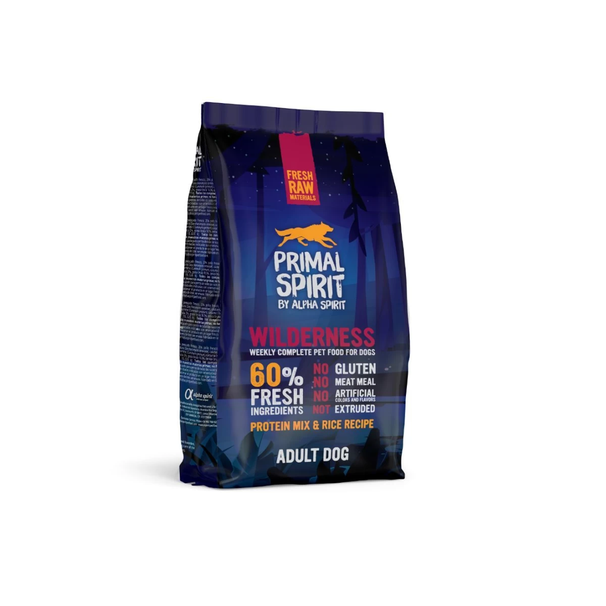 PRIMAL Wilderness Adult Dog drėgnas pašaras šunims 1kg, PRIM0501