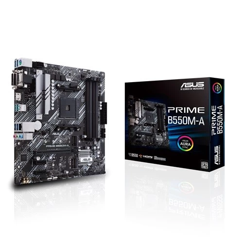 PRIME B550M-A AM4 4DDR4 DVI-D/HDMI M.2 mATX