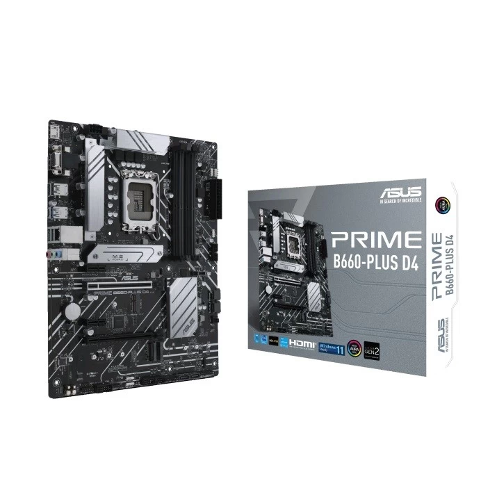 PRIME B660-PLUS D4 s170 0 4DDR4 DP/HDMI M.2 ATX