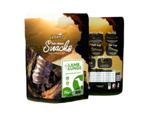 PRINCE skanėstai šunims Ėrienos plaučiai 250g
