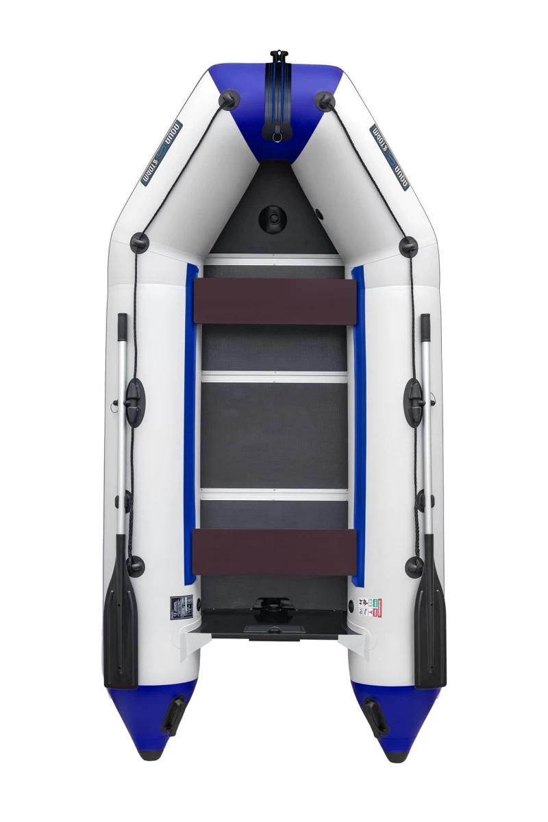 Pripučiama valtis AQUA-STORM stk-330, balta/mėlyna
