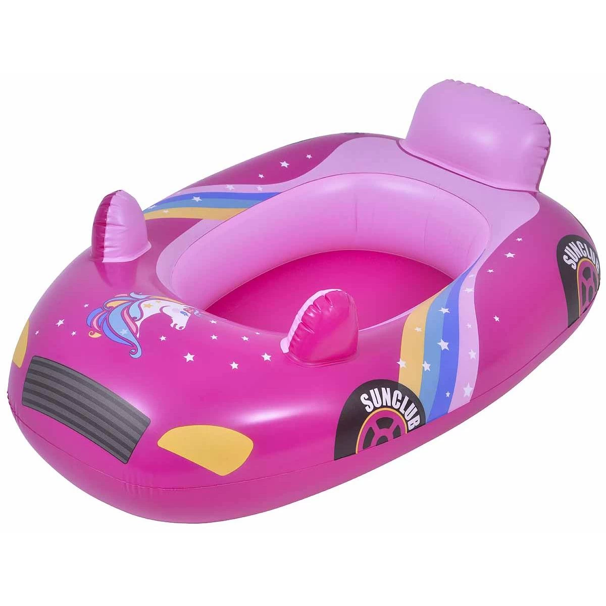 Pripučiama Valtis Auto Plaukimo 86x60,5cm 37621 Rožinė