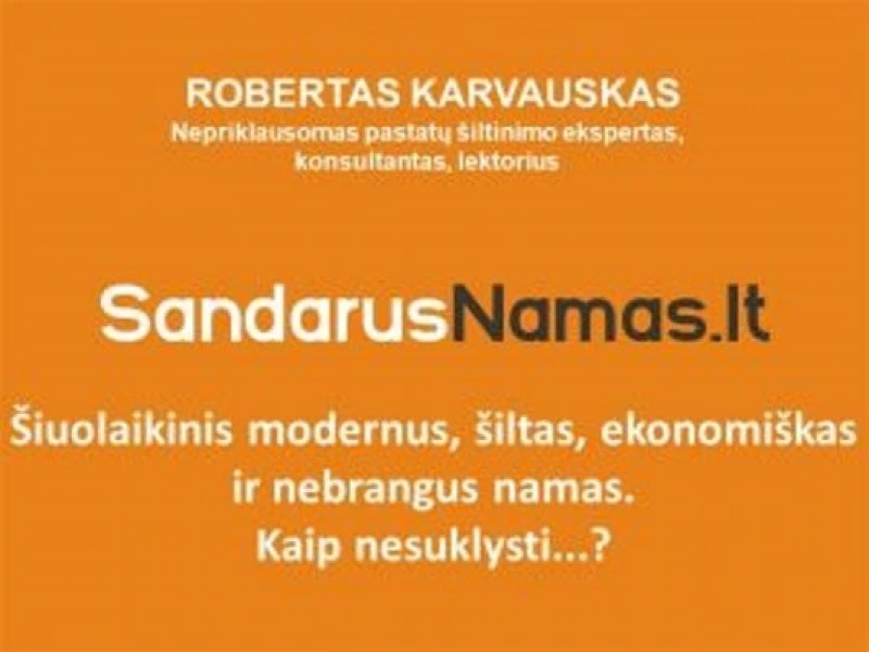 Seminaro „Šiuolaikinis, modernus, šiltas ekonomiškas ir nebrangus namas. Kaip nesuklysti…?“ įrašas