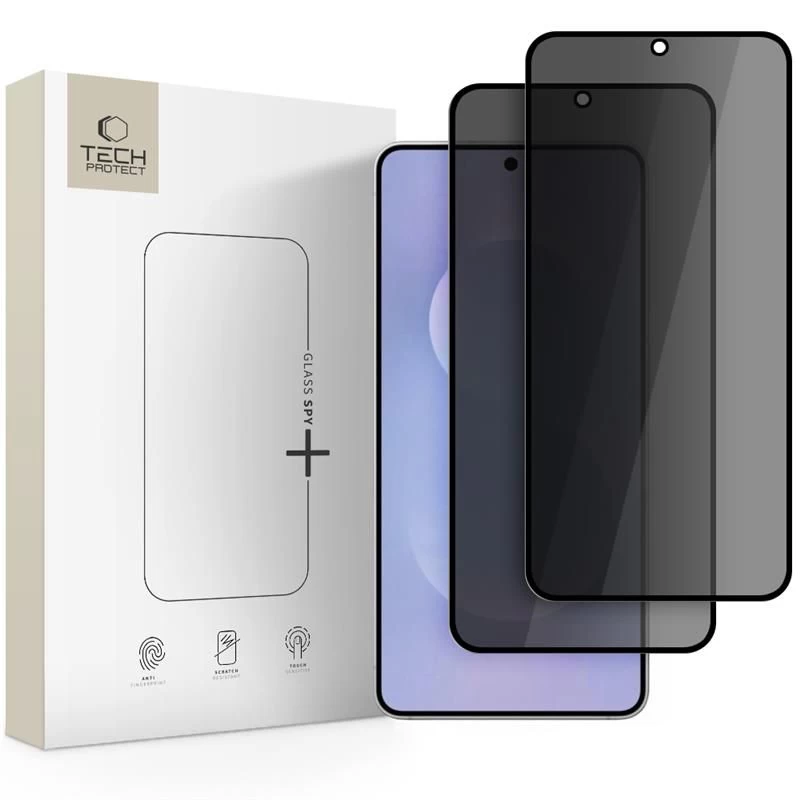 Privatumo Stiklas samsung Galaxy S25 Edge Stiklas spy+ - 2 Vnt.